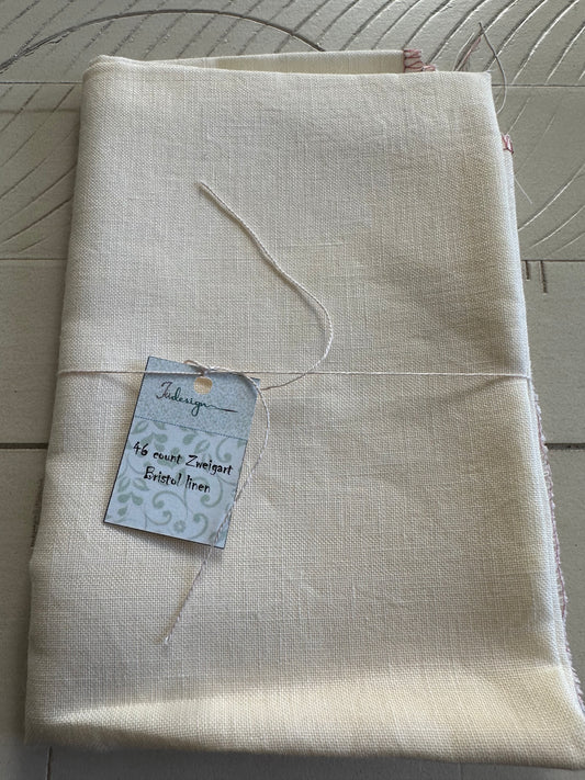 46 Count Zweigart Bristol Linen - Fat Quarter