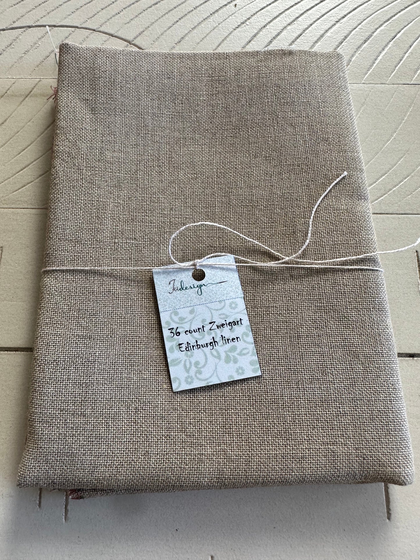 36 Count Zweigart Edinburgh Linen - Fat Quarter