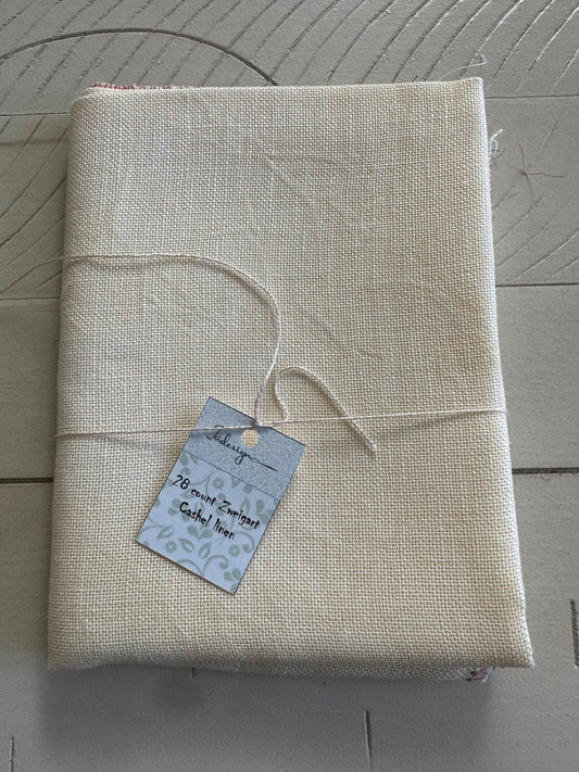 28 Count Zweigart Cashel Linen - Fat Quarter