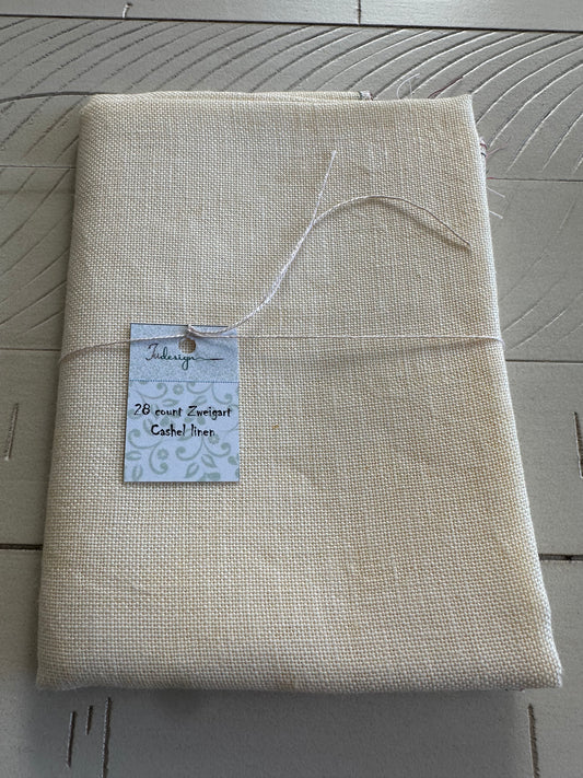 28 Count Zweigart Linen - Fat Quarter