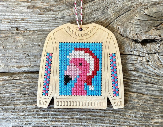 Fancy Flamingo Ugly Sweater