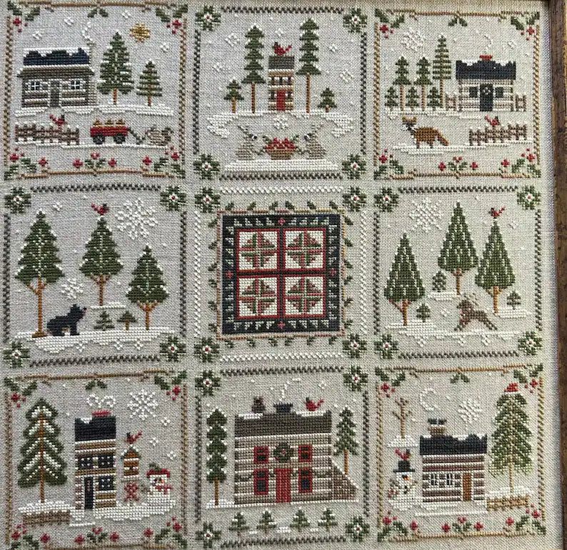 Log Cabin Christmas Floss Pack